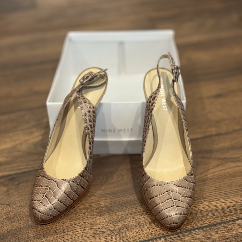 Nine West Brown Women's Heels